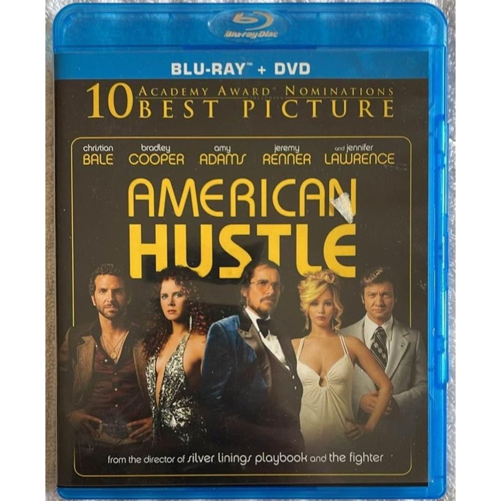 American Hustle (Blu-ray Only, NO DVD)